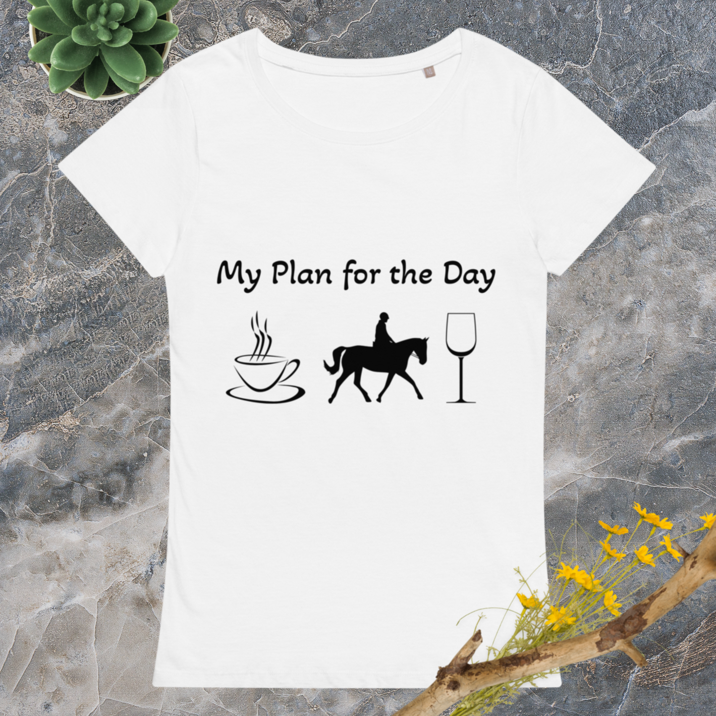 Women’s basic organic t-shirt